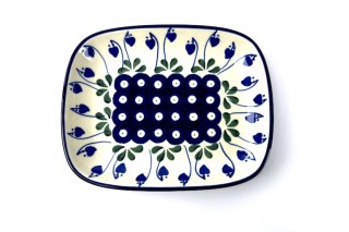 160 Bunzlau Rechthoekige schaal 377OX Rechthoekige schalen zonder oor